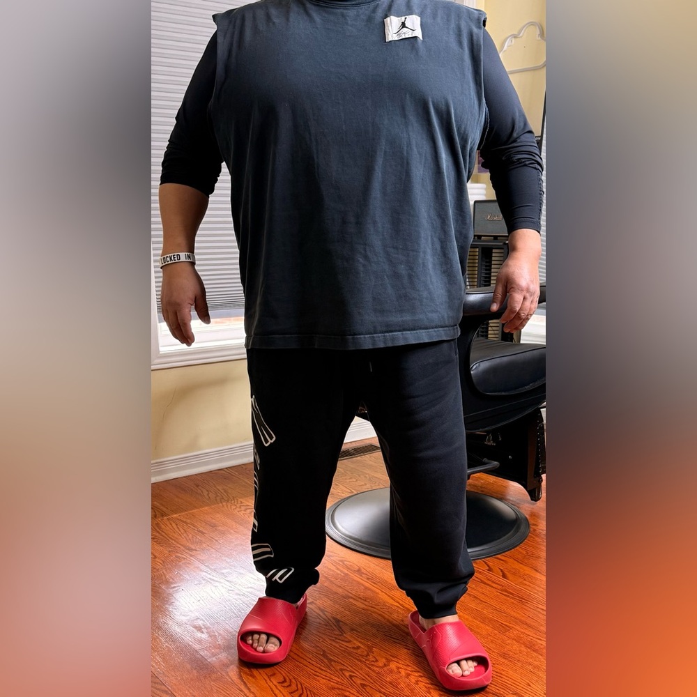 Beautiful Nike Jordan Flight Track Pants, 2XL| - Picture 5 of 7